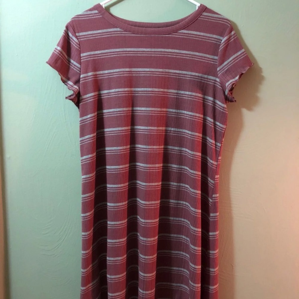 Striped T-Shirt Dress